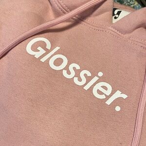 Glossier Pink Hoodie